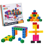 Math Link Cubes STEM | Educational Counting & Math Learning Toy for Kids