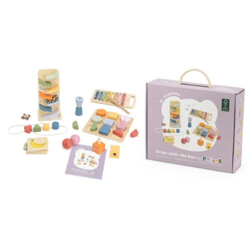 Grow With Me Colour Crafters Box (18–24 Months) | Montessori Creative Learning Toy Set
