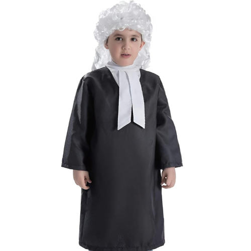 Lawyer Costume Set for Kids | Judicial Role Play Dress-Up Costume