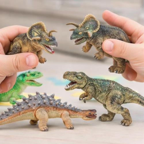 Dinosaur World 12 Pcs Set | Realistic Dinosaur Toys for Kids Educational Play