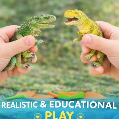 Dinosaur World 12 Pcs Set | Realistic Dinosaur Toys for Kids Educational Play