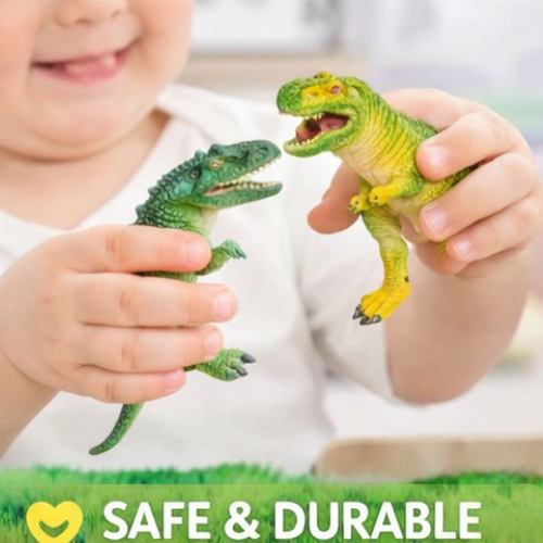 Dinosaur World 12 Pcs Set | Realistic Dinosaur Toys for Kids Educational Play