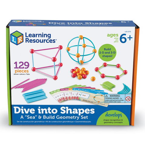 Dive into Shapes! A Sea & Build Geometry Set