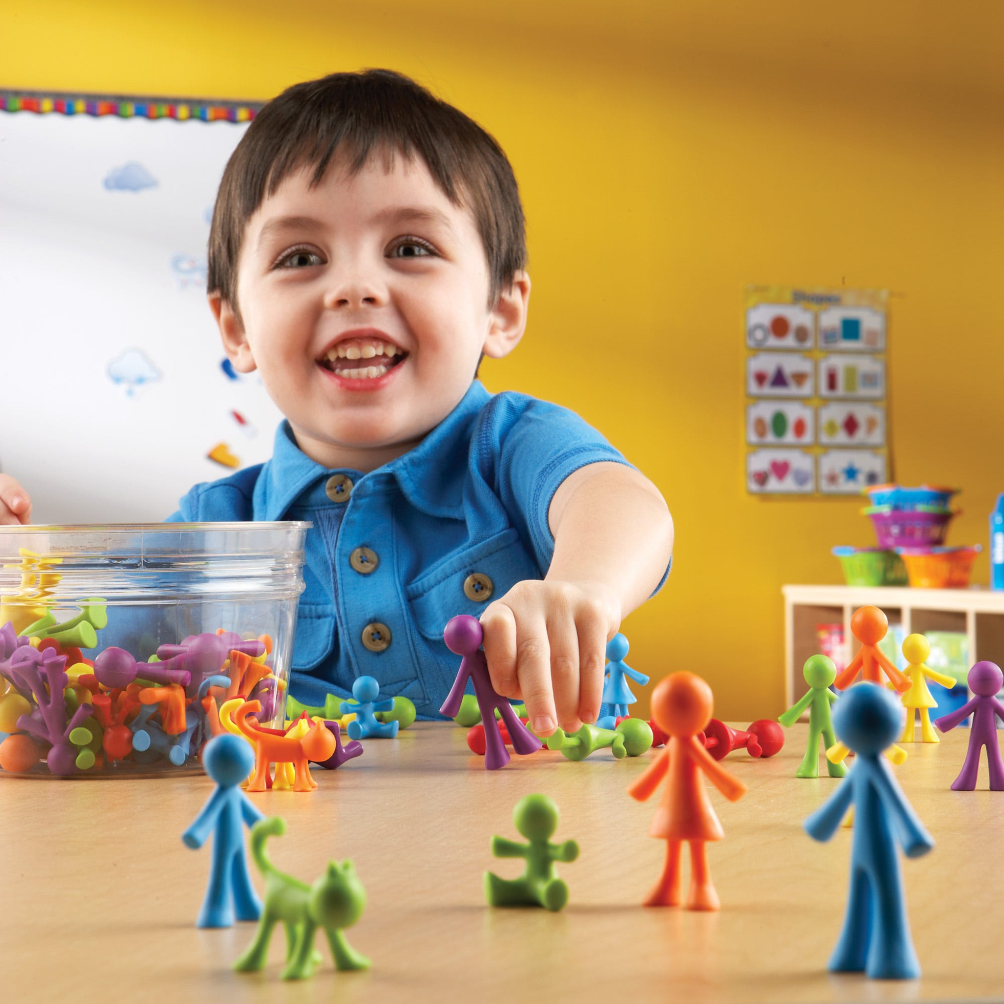 All About Me Family Counters | Educational Math Manipulative Set for Kids STEM Learning Toy
