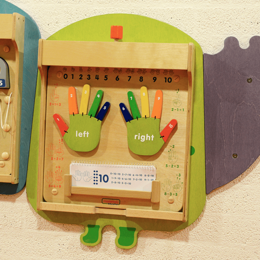 Fingers Counting Board | Educational Math Learning Toy for Kids Counting & Arithmetic STEM Board