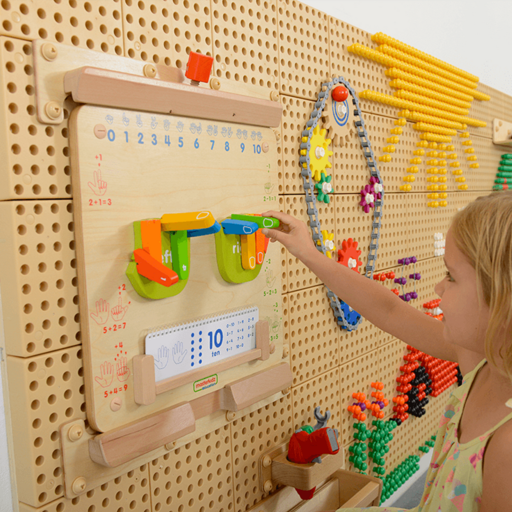 Fingers Counting Board | Educational Math Learning Toy for Kids Counting & Arithmetic STEM Board