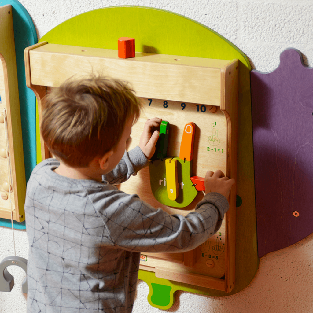 Fingers Counting Board | Educational Math Learning Toy for Kids Counting & Arithmetic STEM Board