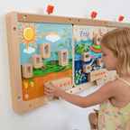 Light-Up Plant Life Cycle Stages Panel | STEM Biology Educational Learning Board for Kids