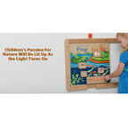 Light-Up Frog Life Cycle Panel | STEM Educational Biology Learning Board for Kids