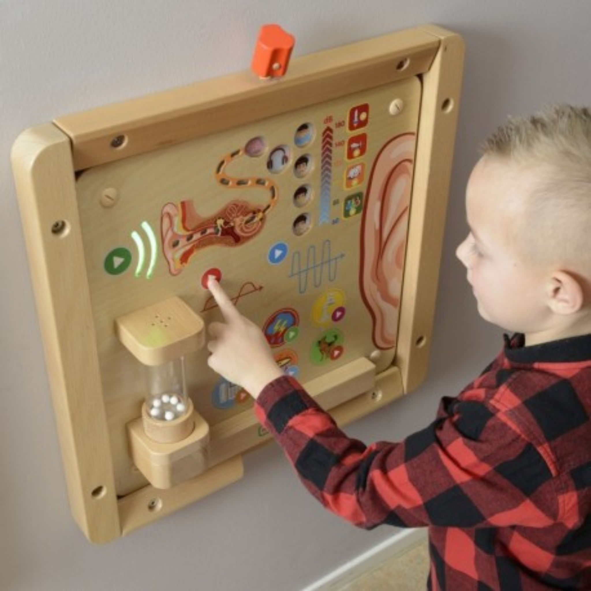 The Sense of Hearing Educational Board | Interactive STEM Sound Learning Toy for Kids