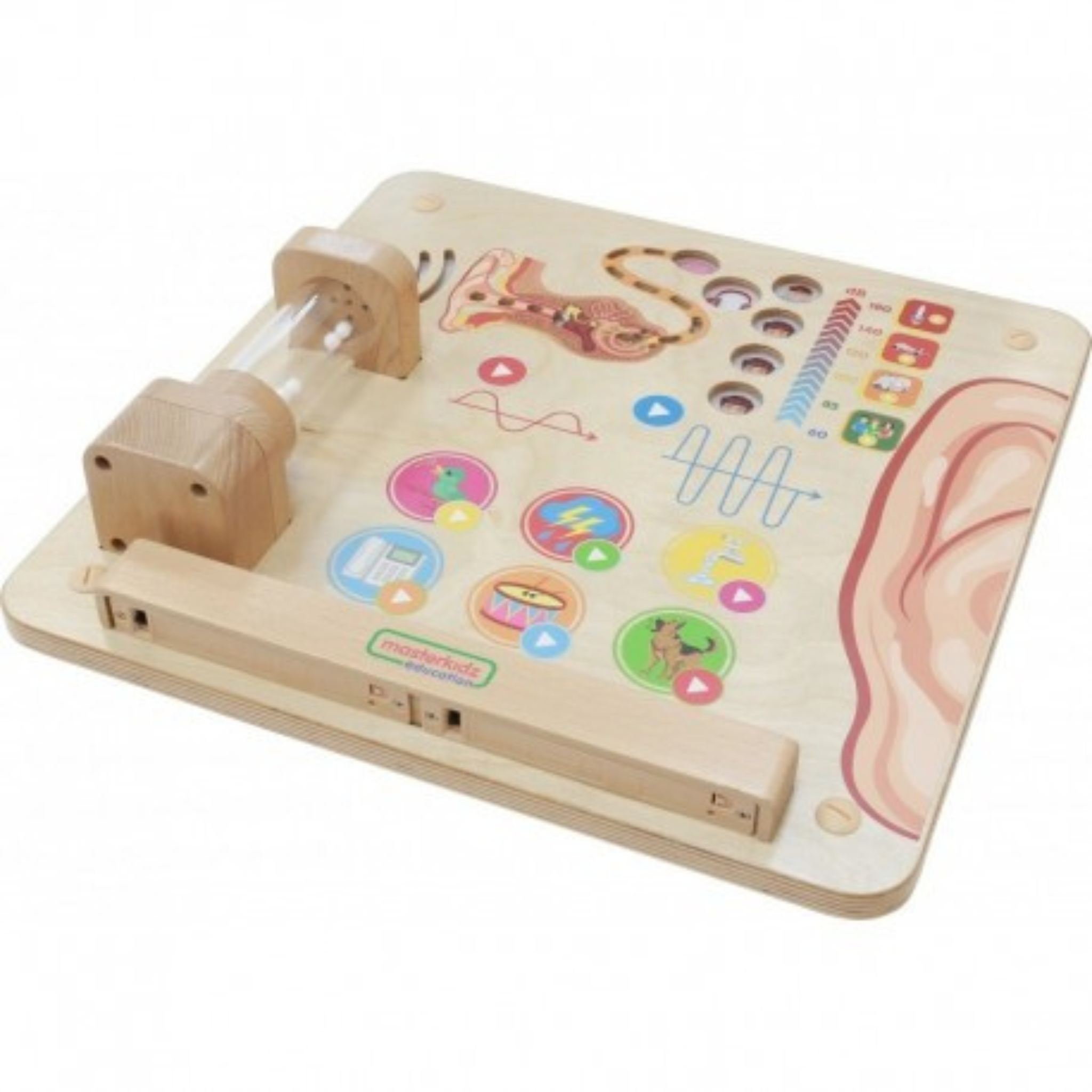 The Sense of Hearing Educational Board | Interactive STEM Sound Learning Toy for Kids