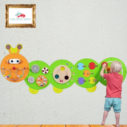 Caterpillar Wall Panels | Montessori Wall Activity Toy for Kids 12M+