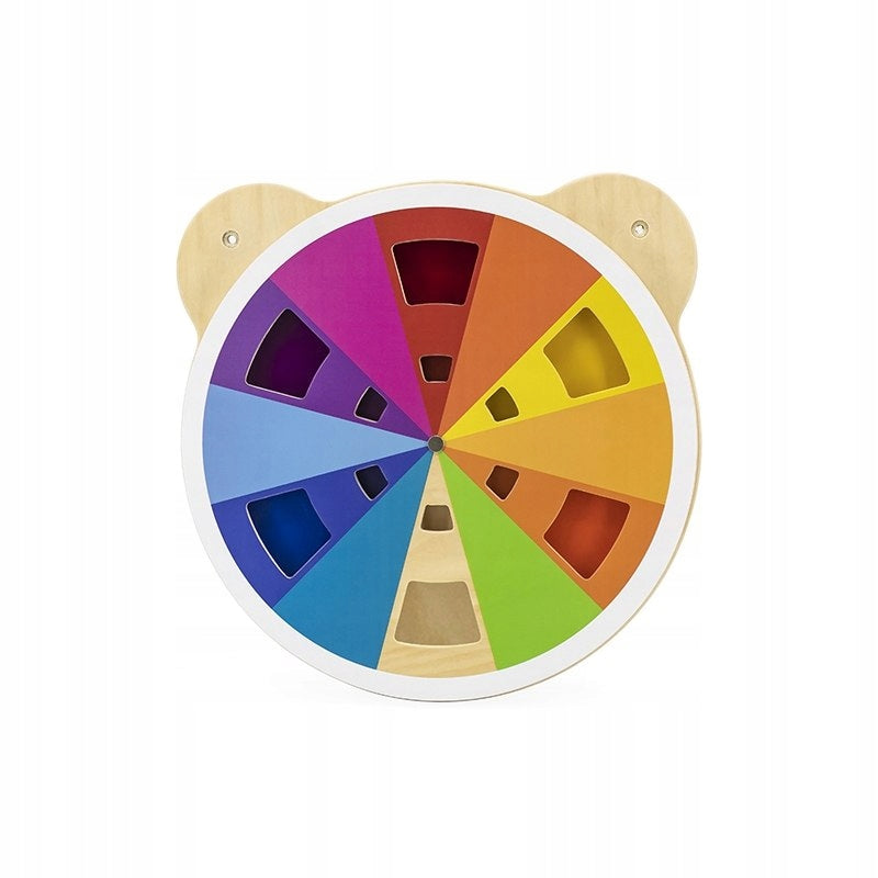 Sensory Overlaying Colors Wall Toy | Montessori Color Mixing Learning Board for Kids 18M+