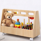 Wooden Double Sided Dressing Trolley for Kids