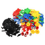IQ House 175-Piece Building Block Set | Kids DIY STEM Construction Educational Toy