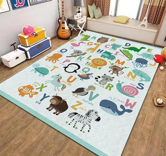 ABC Alphabet Foldable Floor Mat 160x230cm | Kids Learning Rug
