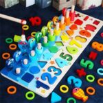Montessori Smart Math Board | Kids Number Matching & Fishing Learning Toy