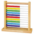 Wooden Abacus With Metal Bars | Counting Math Learning Toy for Kids