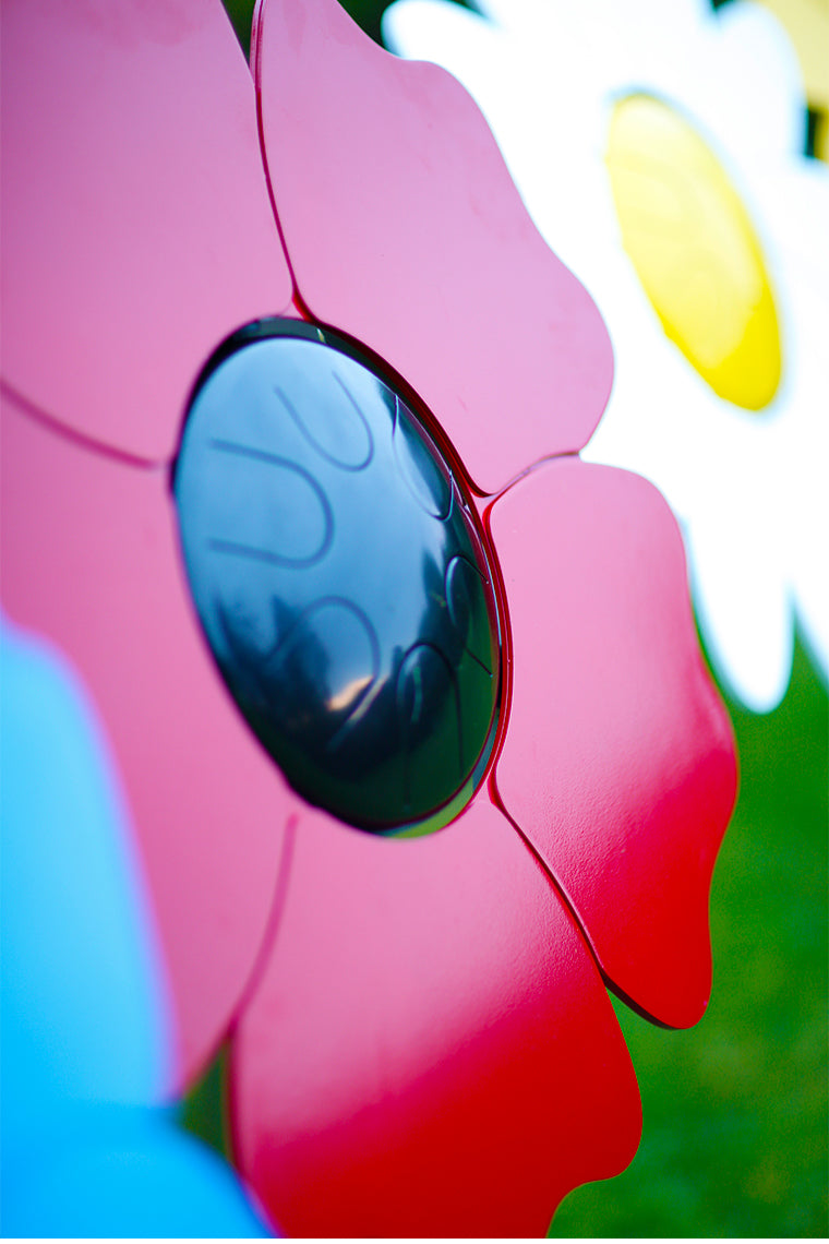 Poppy Petal Drum Outdoor Musical Equipment | Playground Drum for Kids