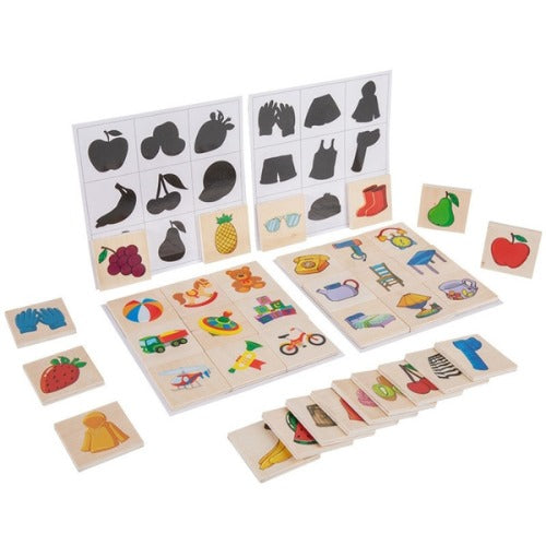 Shadow Paired Cards | Kids Educational Matching & Visual Logic Learning Game