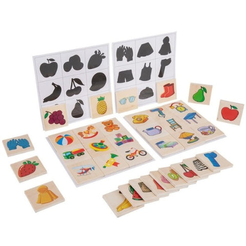 Shadow Paired Cards | Kids Educational Matching & Visual Logic Learning Game