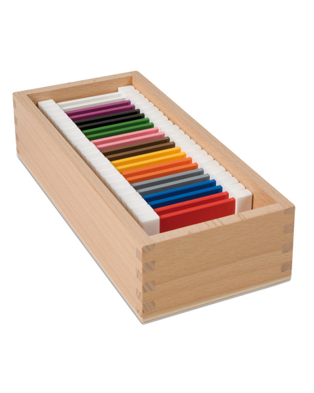 Montessori Color Tablets Middle Size | Color Recognition Learning Toy for Kids 3-6