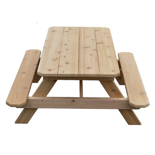 Picnic Table Large Wooden | Kids Outdoor Wooden Bench & Table Set