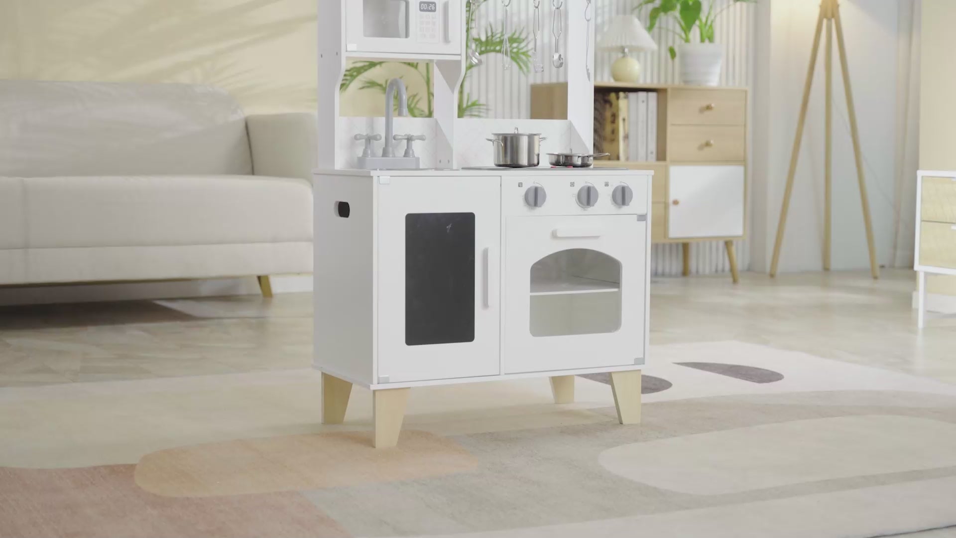Little Chef's Kitchen with Light and Sound - Classic  Pink
