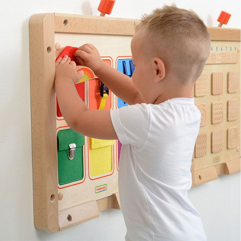Manual Dexterity Board I | Kids Fine Motor Skills Fastening Activity Board