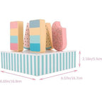 Wooden Popsicle Box Set | Kids Pretend Play Ice Cream Toy Storage Box