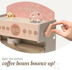 Wooden Coffee Maker Toy for Kids | Pretend Play Coffee Machine Set with Cup & Accessories