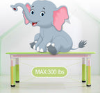 Multipurpose Adjustable Kids Table | Wooden Activity Study & Drawing Table for Ages 5–7