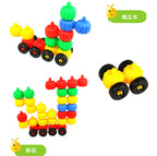 102 Pumpkin Building Blocks in Box | Kids Educational Creative Learning Toy Set