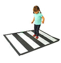 Kids Zebra Crossing Rug | Traffic Safety Educational Play Mat for Schools