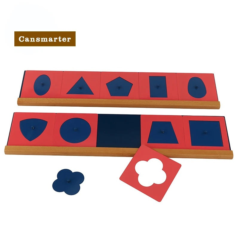 Metal Fraction Board Montessori Learning Toy | Kids Math Fractions Educational Set