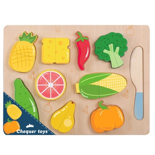 Wooden Puzzles Set of 6 | Kids Educational Hand-Eye Coordination Puzzle Toy