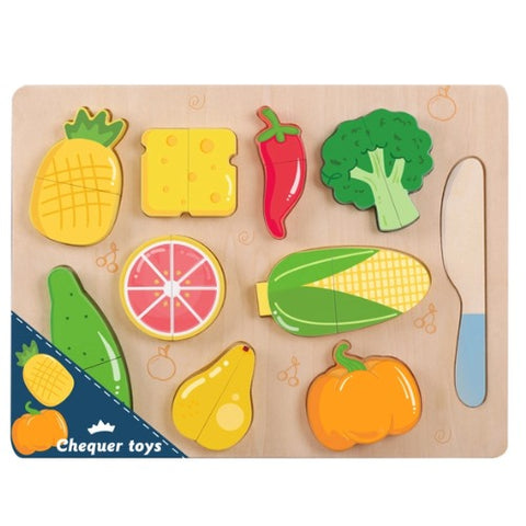 Wooden Puzzles Set of 6 | Kids Educational Hand-Eye Coordination Puzzle Toy
