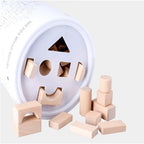Wooden Building Blocks 100 Pcs | Montessori Creative Construction Toy for Kids
