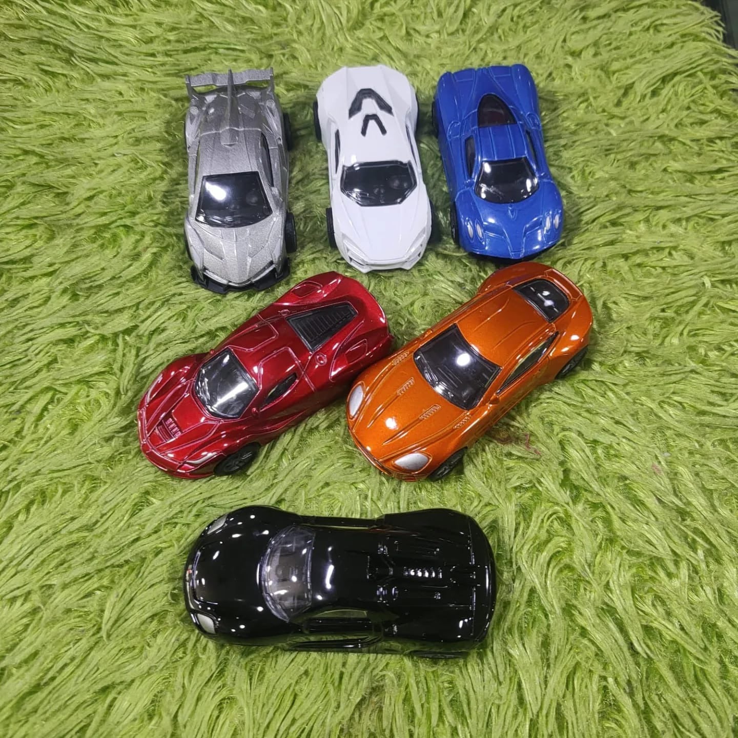 Pull Back Diecast Racing Cars Set of 6 | Kids Racing Toy Cars 3+ Years