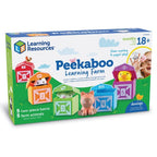 Peekaboo Learning Farm Toy Set | Kids Counting & Color Sorting Educational Play