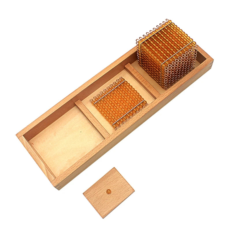 Montessori Introduction to Decimal System | Golden Beads Learning Educational Toy