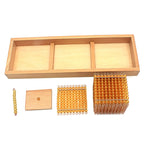 Montessori Introduction to Decimal System | Golden Beads Learning Educational Toy