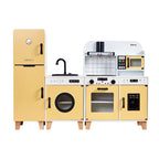 New Wooden Kitchen Playset with Sound, Light & Water | Kids Pretend Cooking Toy