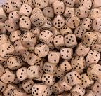 Wooden Dice Large 5cm | Math Learning Dice for Addition & Subtraction Kids Toy