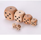 Wooden Dice Large 5cm | Math Learning Dice for Addition & Subtraction Kids Toy
