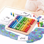 Multiplication Board Game | Kids Math Learning Toy for Times Tables Practice