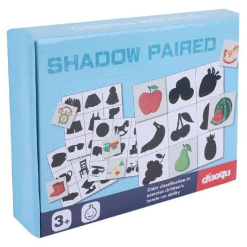 Shadow Paired Cards | Kids Educational Matching & Visual Logic Learning Game