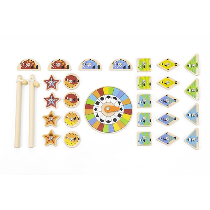 Magnetic Fishing Game | Kids Educational Sea Animal Catching Toy Set