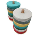 Donut Cushions Trolley | Kids Fruit Cushions & Storage Learning Play Set