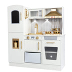 Wooden Kids Kitchen Playset with Lights &amp; Water | Pretend Play Toy Set Ages 3–6